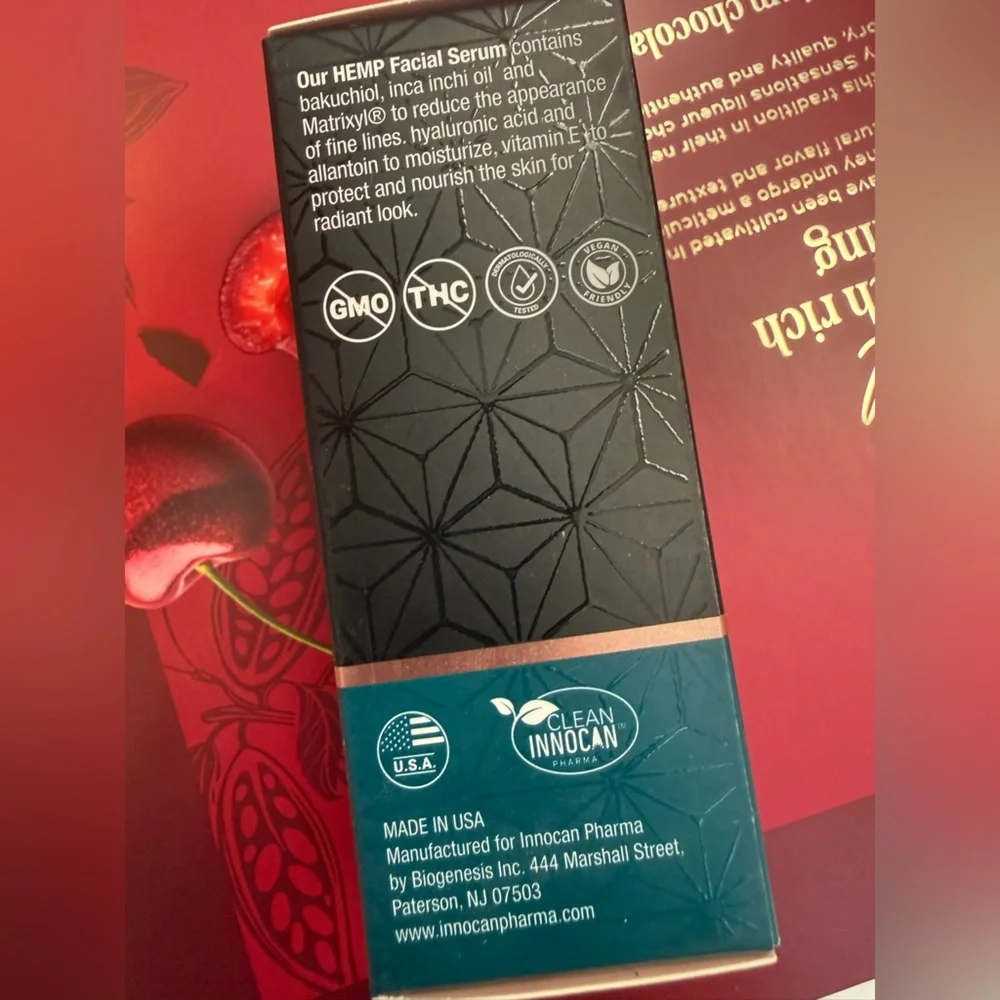 *NIB 1oz* InnOcan Hemp+ Facial Serum 300 mg